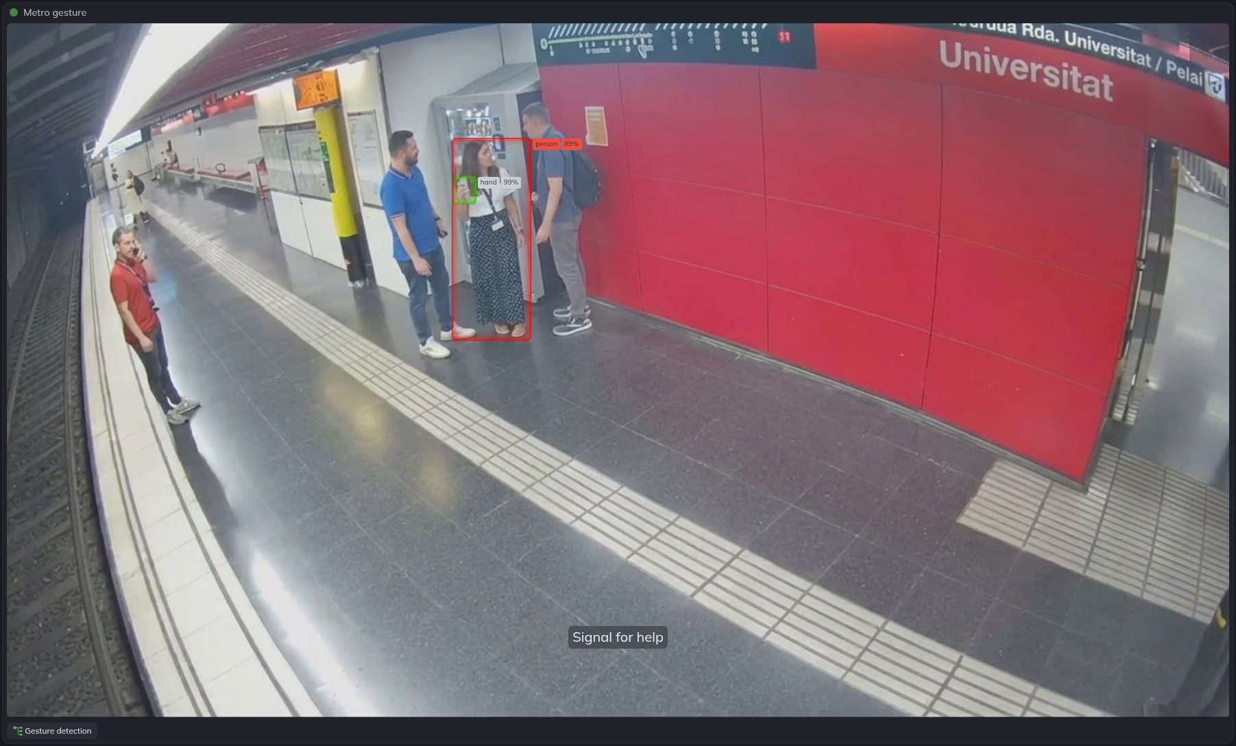 Видеоаналитика для безопасности метрополитена: пилотный проект на станции Universitat (Барселона) 5